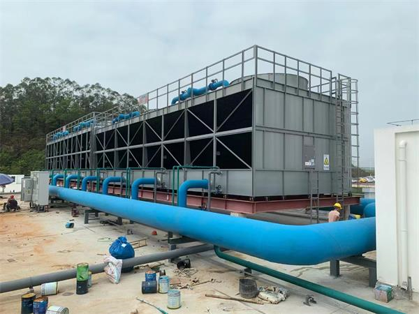 冷卻塔十大品牌告訴您冷卻塔填料怎么更換(圓形冷卻塔填料現場拆卸安裝視頻)