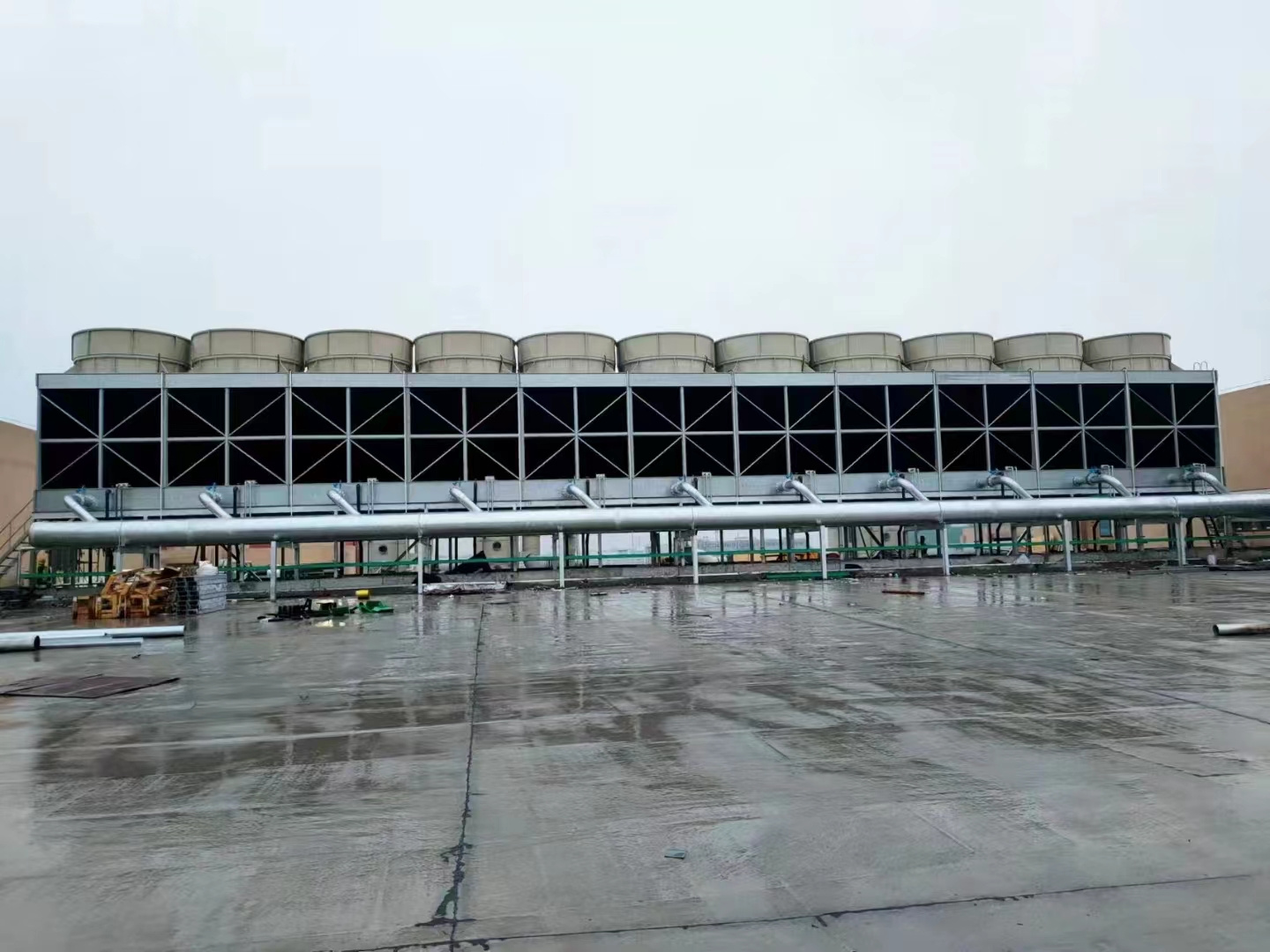 如何解決不銹鋼冷卻塔漂水現象?(冷卻塔的水過濾)